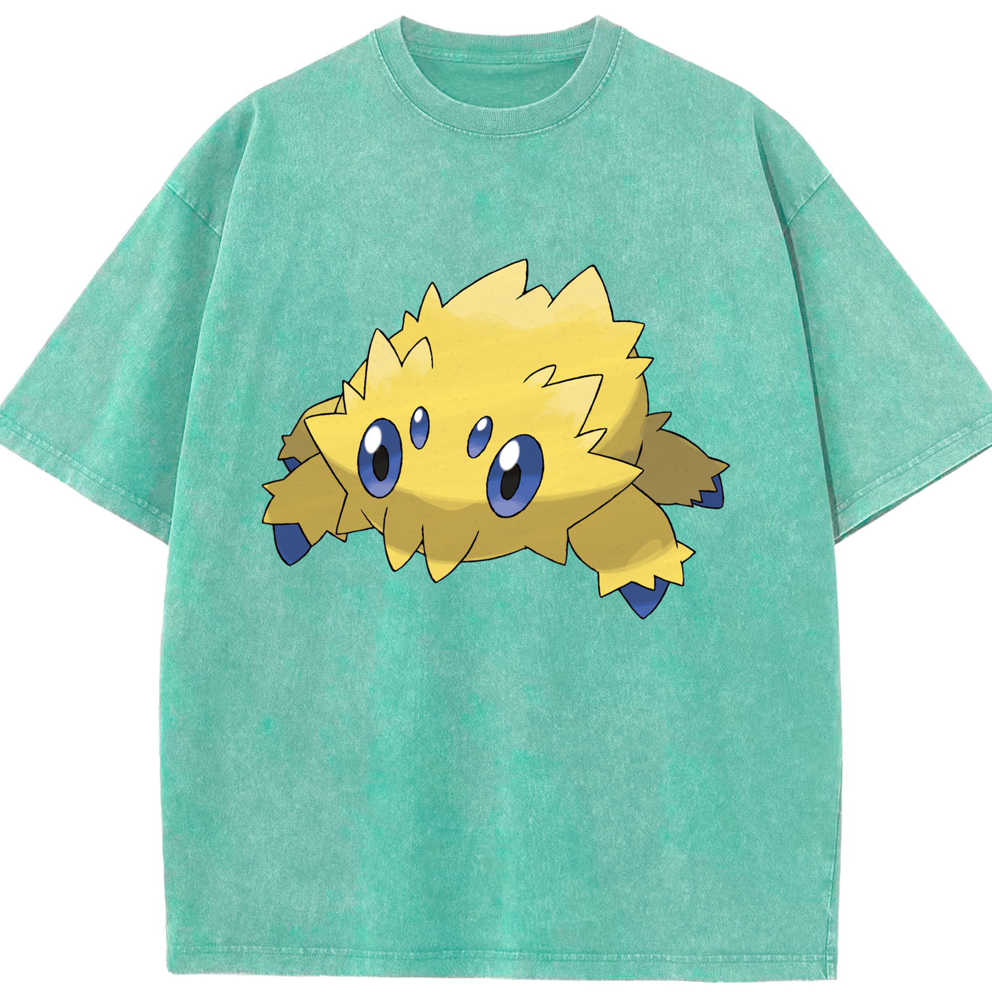 （画像用） ポケットモンスター Pokémon 綿100% ヴィンテージ風 半袖Tシャツ（フロントプリント）